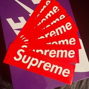 Supreme sticker